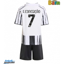 Juventus Francisco Conceicao #7 Hjemmedraktsett Barn 2025-26 Kortermet (+ Korte bukser)
